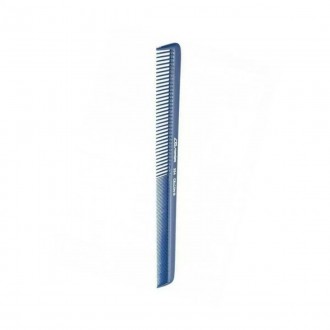 Comair Blue Profi Line N354 расческа для стрижки с легким скошенным рядом зубьев. . фото 3