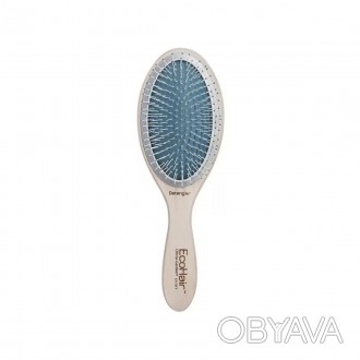 Щетка массажная Olivia Garden Eco Hair Paddle Detangle подходит для бережного ух. . фото 1