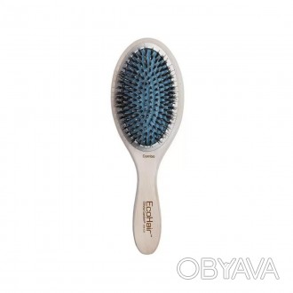 Щетка массажная Olivia Garden Eco Hair Paddle Combo (OGBEPC) с комбинированной щ. . фото 1