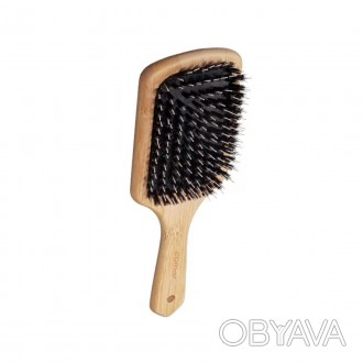 Щітка для волосся Comair Bamboo Line 10-рядна (7000764) - чудовий інструмент для. . фото 1