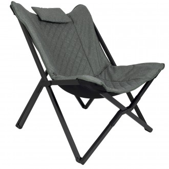 Розкладне крісло Bo-Camp Molfat призначене для використання на веранді або в сад. . фото 2