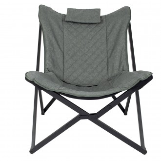 Розкладне крісло Bo-Camp Molfat призначене для використання на веранді або в сад. . фото 9