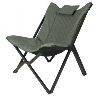 Розкладне крісло Bo-Camp Molfat призначене для використання на веранді або в сад. . фото 12