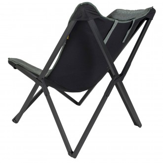 Розкладне крісло Bo-Camp Molfat призначене для використання на веранді або в сад. . фото 3