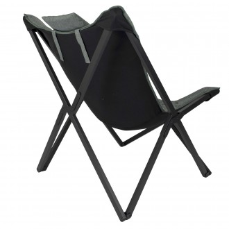 Розкладне крісло Bo-Camp Molfat призначене для використання на веранді або в сад. . фото 13