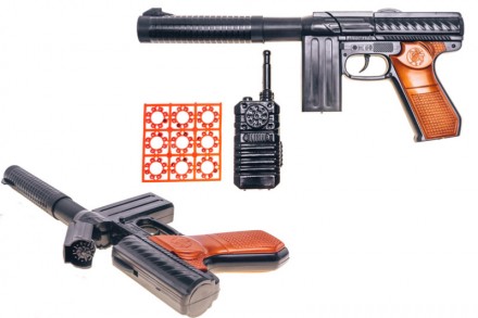Пістолет на пістонах "М60" з набором 253 GoldenGun
У наборі:
Пістолет спецназу ". . фото 3