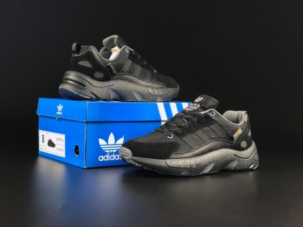 Чоловічі кросівки Adidas ZX 22 Boost Black
Виробництво : Вьетнам ?? 
▪️Матеріал . . фото 2