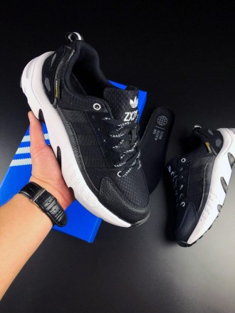 Чоловічі кросівки Adidas ZX 22 Boost Black White 
Виробництво : Вьетнам ?? 
▪️Ма. . фото 6