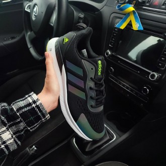 Літні чоловічі кросівки сітка Adidas чорні (хамелеон)
Верх: текстиль
Підошва: пі. . фото 5