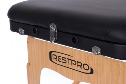 Масажний стіл RESTPRO VIP 3 Чорний - це практична і функціональна модель, яка іс. . фото 9