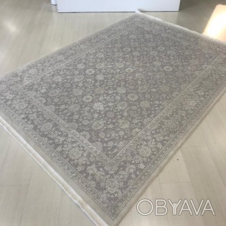 Турецкий ковер с бахромой 80*150 см кремовой REFORM CARPET Trend 1314, в гостину