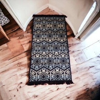 Безворсовый ковер 80х150 см Eko Sacil kilim, в гостиную, на кухню, спальну, в пр. . фото 4