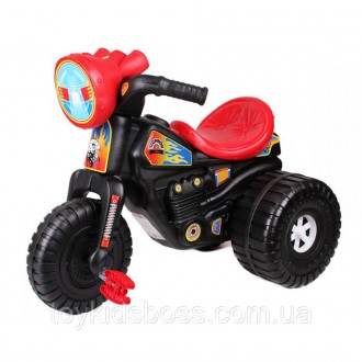 Іграшка "Трицикл ТехноК" — "Ретро", класичний триколісний велосипед із педалями . . фото 2