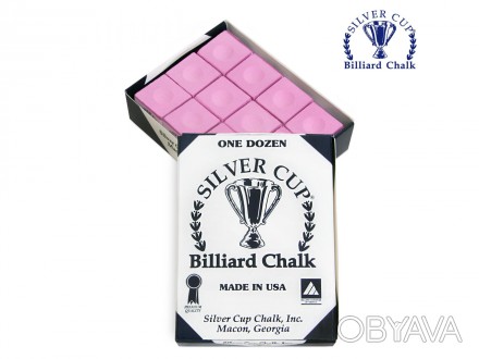 Мел Silver Cup PINK 12шт
Кол-во мела в упаковке: 12шт
Цвет: Розовый
Производител. . фото 1