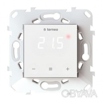 Терморегулятор Terneo S для теплых полов — это сенсорная элегантность конт. . фото 1