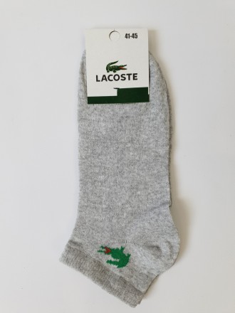 Набір спортивні шкарпетки для чоловіків Lacoste 6 пар. Шкарпетки комплект Лакост. . фото 10