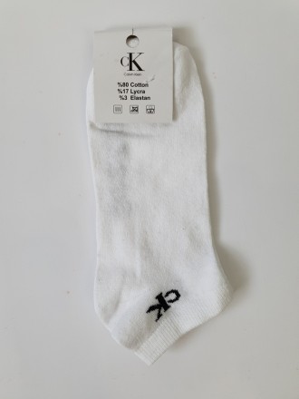 Короткие носки набор 9шт Calvin Klein. Носки для кроссовок короткие Кельвин Кляй. . фото 10