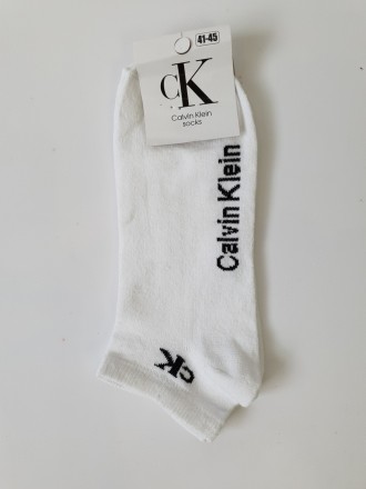 Короткі шкарпетки набір 9шт Calvin Klein. Шкарпетки для кросівок короткі Кельвін. . фото 11