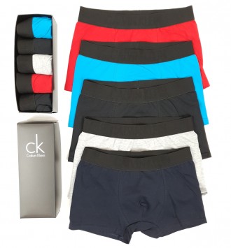 
Подарочные наборы трусы боксеры 5шт Calvin Klein. Комплект нижнего белья мужско. . фото 2