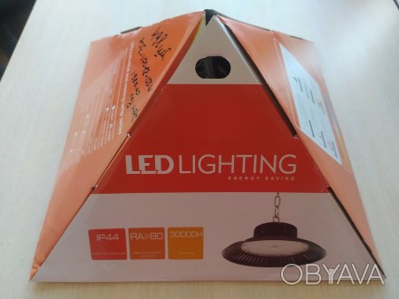 Продам промислові підвісні LED світильники. 
Можуть бути використані у складськ. . фото 1