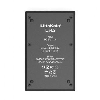 Зарядний пристрій для акумуляторів LiitoKala Lii-L4 microUSB (на 4 слоти)
Зарядн. . фото 9
