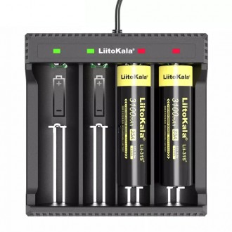 Зарядний пристрій для акумуляторів LiitoKala Lii-L4 microUSB (на 4 слоти)
Зарядн. . фото 8