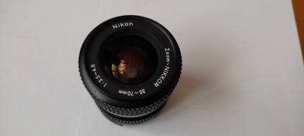 Продам фотообъектив Nikon Zoom-NIKKOR 35-70 mm, байонет,  Made in Japan, б/у, ра. . фото 2