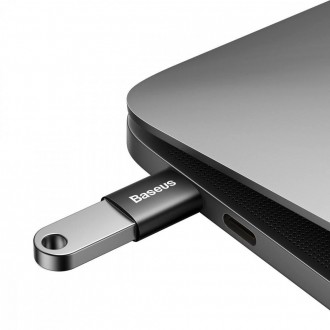 
Baseus Ingenuity Mini OTG USB 3.1 to Type-C - компактный переходник, позволяющи. . фото 5