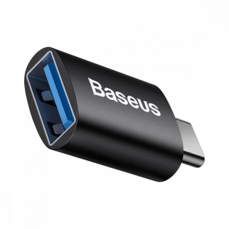 
Baseus Ingenuity Mini OTG USB 3.1 to Type-C - компактный переходник, позволяющи. . фото 3