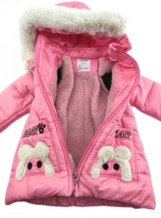 
Детская Турецкая плащевая курточка с капюшоном, зимняя. В середине синтепон и м. . фото 6