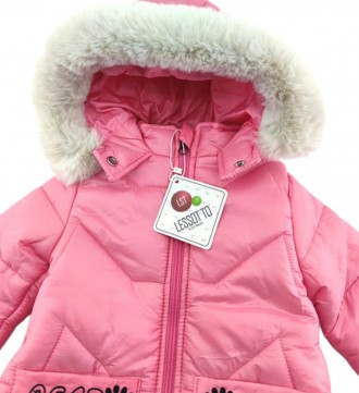 
Детская Турецкая плащевая курточка с капюшоном, зимняя. В середине синтепон и м. . фото 4