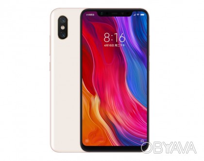 Смартфон Xiaomi Mi 8 6/128GB Gold Global Rom
