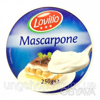 Маскарпоне Lovilio — это сливочный мягкий сыр, имеющий плотную консистенцию. Обы. . фото 1