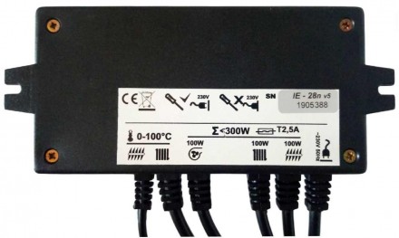 Мікропроцесорний регулятор температури для котла опалення Inter Electronics IE-2. . фото 4