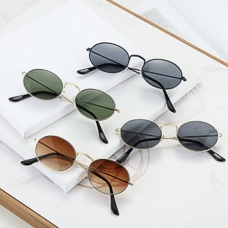 Женские винтажные овальные солнцезащитные очки
Тип: Овальные солнцезащитные очки. . фото 2
