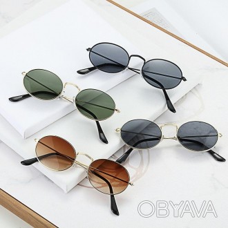 Женские винтажные овальные солнцезащитные очки
Тип: Овальные солнцезащитные очки. . фото 1