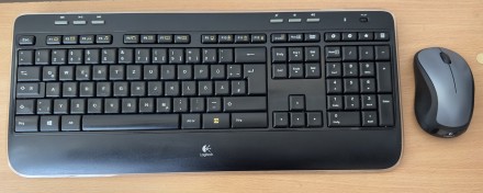Беспроводная клавиатура Logitech K520 + мишка M310 + USB адаптер 2,4ГГц
Клавиату. . фото 2
