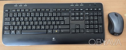 Беспроводная клавиатура Logitech K520 + мишка M310 + USB адаптер 2,4ГГц
Клавиату. . фото 1