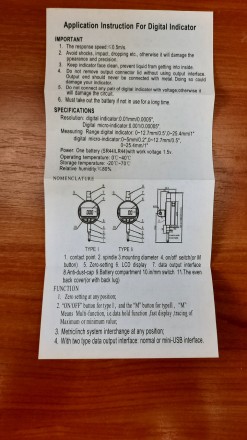 Цифровой индикатор часового типа (0-25,4 мм) PROTESTER DIGI0025 - это высокоточн. . фото 7