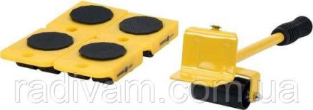 Набор транспортер перемещения мебели вес 150кг высота 70мм VOREL-87245. Тернополь. фото 1