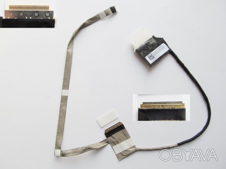 Шлейф матриці для ноутбуків Dell (Inspiron: 15R, 5520, 7520), DC02001IC10, LVDS 40pin. . фото 1 Підходить для таких моделей ноутбуків:Dell Inspiron 5520, Dell Inspiron 5525Dell. . фото 1