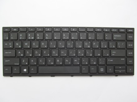 Дана клавіатура може мати такі маркування (або PartNumber): L01071-001, NSK-XJ0S. . фото 3