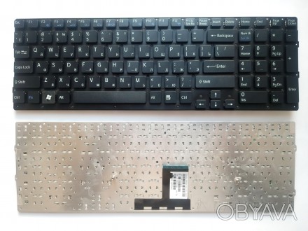 Клавиатура для ноутбуков Sony Vaio VPC-EC Series клавиатура черная RU/US