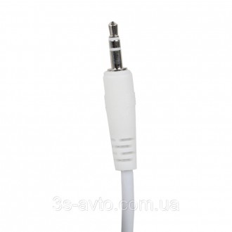 AUX кабель білий "Aux Cable" Alca 1m, 3,5 mm, 510920 ідеально підходить для смар. . фото 3