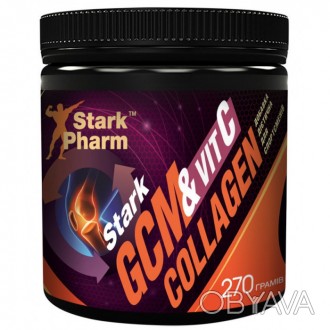 Хондропротектор Stark GCM Collagen & Vitamin C Комплекс Glucosamine Chondroitin . . фото 1