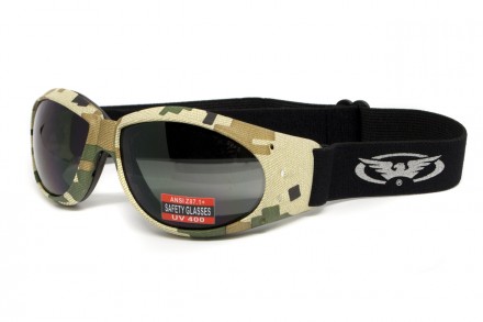 Защитные очки Eliminator от Global Vision (США) цвет линз серый; материал линз п. . фото 2