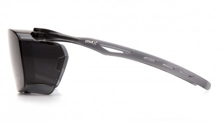 Защитные очки Cappture от Pyramex (США) цвет линз серый; материал линз поликарбо. . фото 3