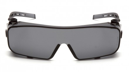 Защитные очки Cappture от Pyramex (США) цвет линз серый; материал линз поликарбо. . фото 5