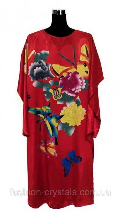 Элегантное атласное кимоно из искусственного шелка, очень удобное и красивое, ле. . фото 2