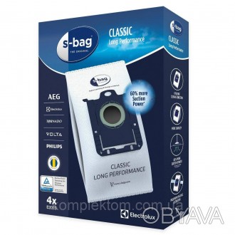 Мешки для пылесоса Philips S-BAG 900168458 E201S (4 шт)
 
Количество мешков: 4шт. . фото 1